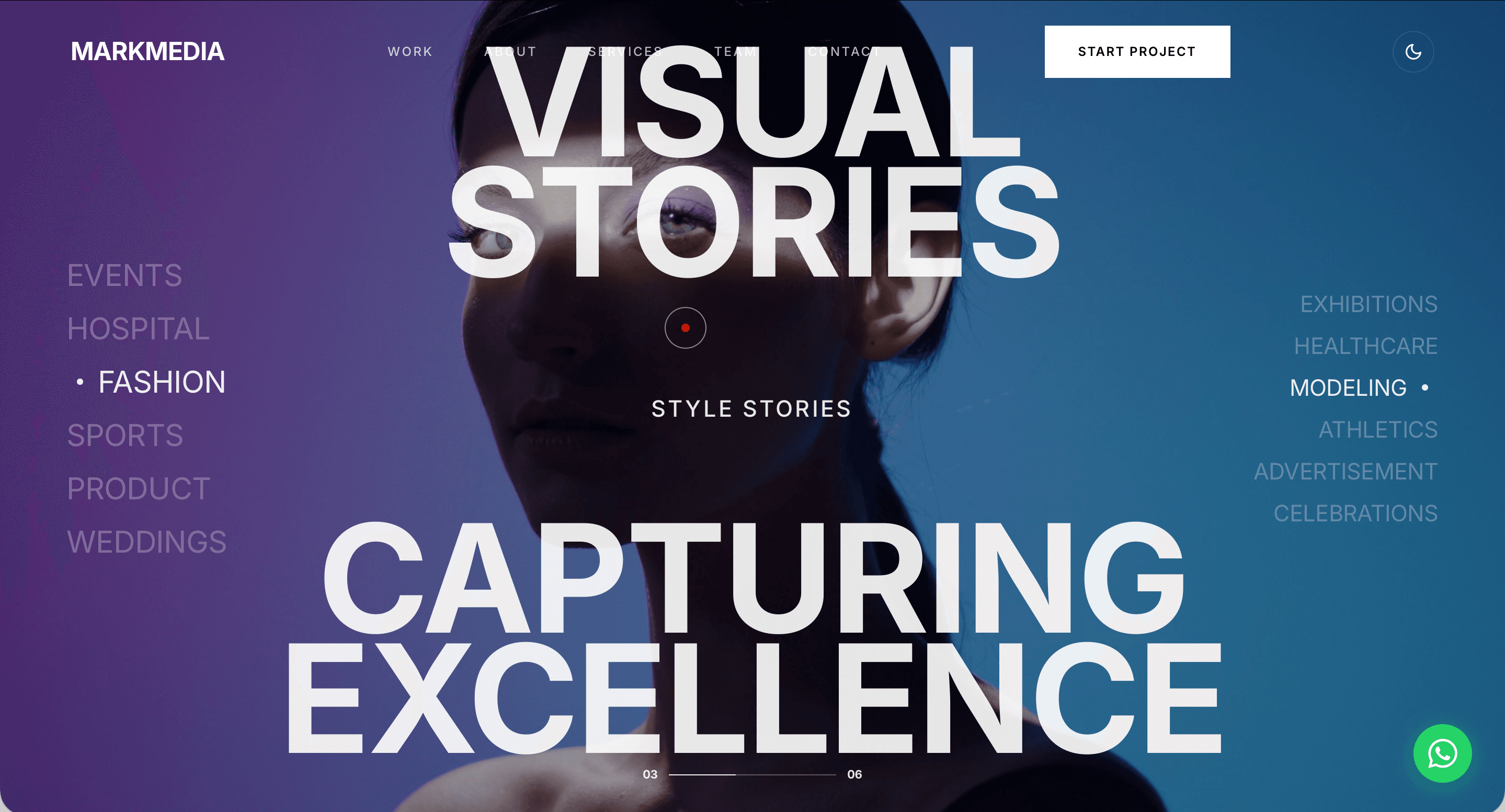 Mark Media services page